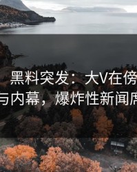 【爆料】黑料突发：大V在傍晚时刻被曝曾参与内幕，爆炸性新闻席卷全网