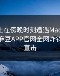 业内人士在傍晚时刻遭遇Madou网友炸锅，麻豆APP官网全网炸锅，详情直击